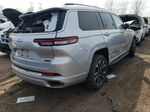 2021 Jeep Grand Cherokee L Overland Silver vin: 1C4RJKDG0M8136577