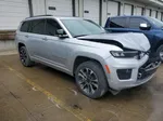 2021 Jeep Grand Cherokee L Overland Silver vin: 1C4RJKDG0M8138183