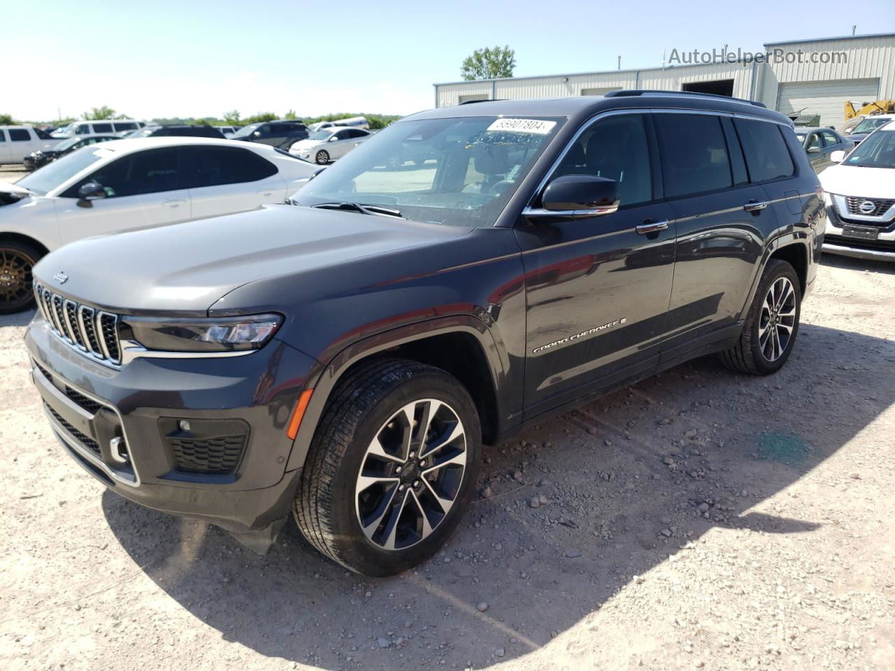 2021 Jeep Grand Cherokee L Overland Charcoal vin: 1C4RJKDG2M8206581