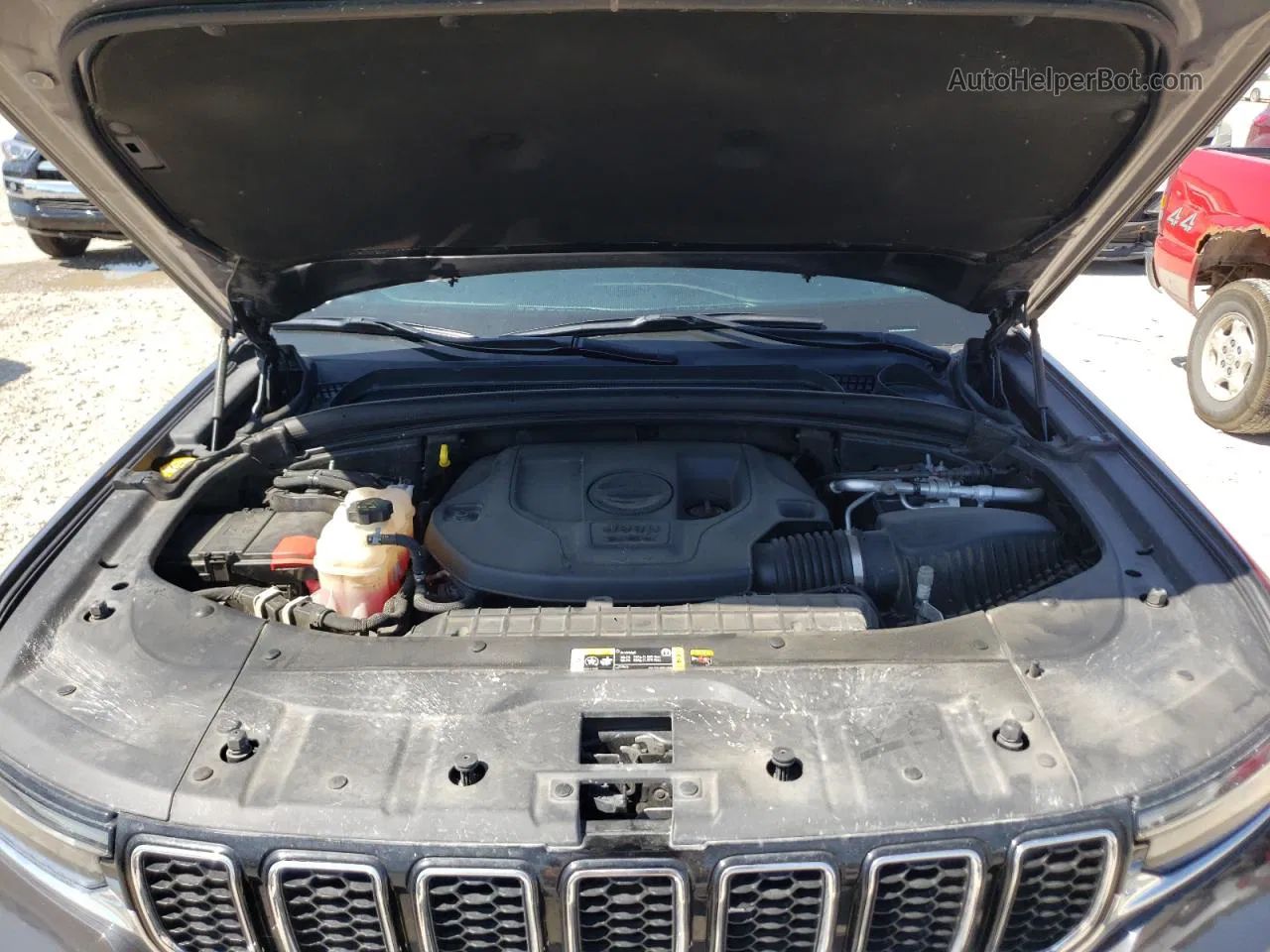 2021 Jeep Grand Cherokee L Overland Угольный vin: 1C4RJKDG2M8206581