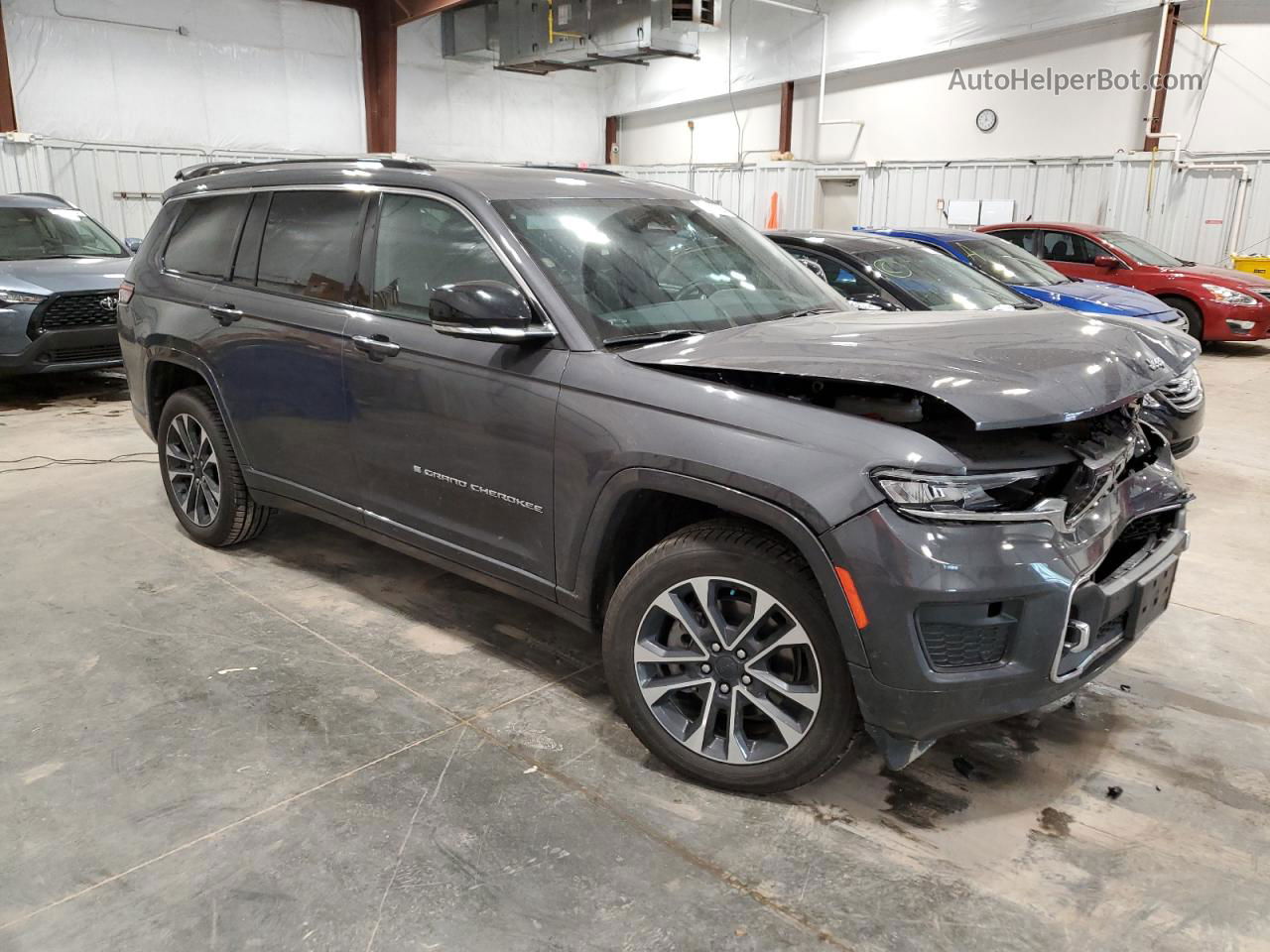 2021 Jeep Grand Cherokee L Overland Charcoal vin: 1C4RJKDG5M8179523