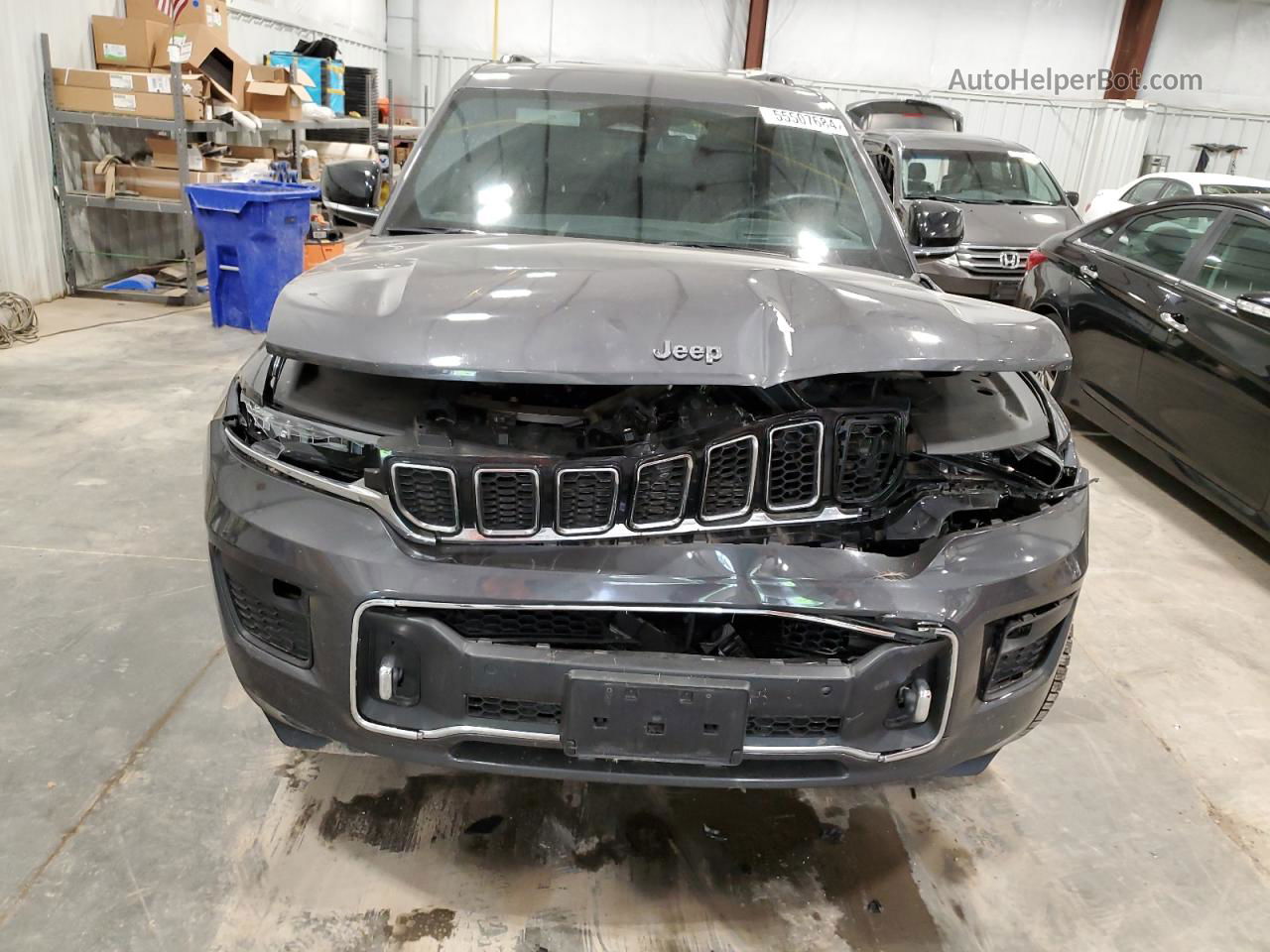 2021 Jeep Grand Cherokee L Overland Charcoal vin: 1C4RJKDG5M8179523