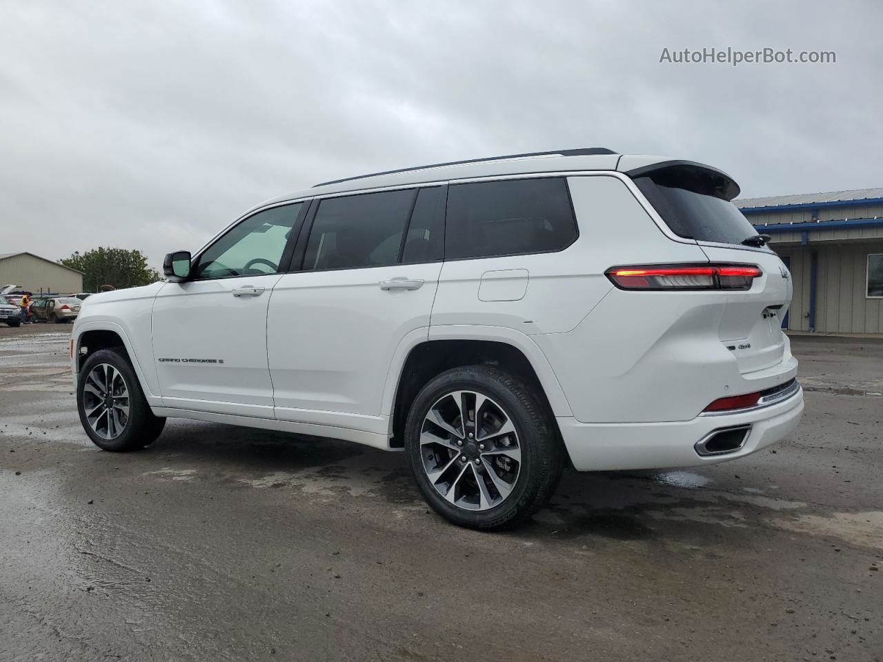 2021 Jeep Grand Cherokee L Overland Белый vin: 1C4RJKDG6M8170300