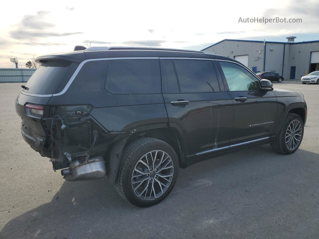 2021 Jeep Grand Cherokee L Summit Черный vin: 1C4RJKEG3M8111235