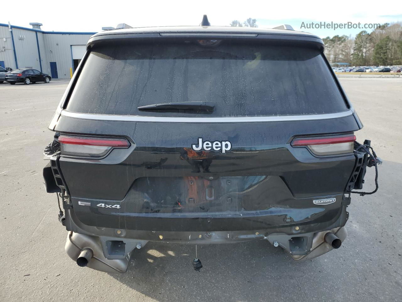 2021 Jeep Grand Cherokee L Summit Черный vin: 1C4RJKEG3M8111235