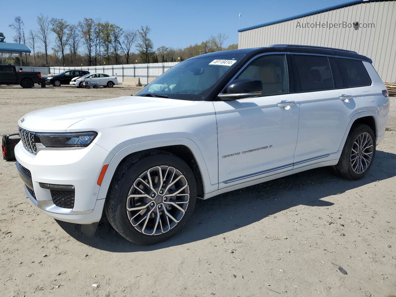 2021 Jeep Grand Cherokee L Summit White vin: 1C4RJKEG4M8128450