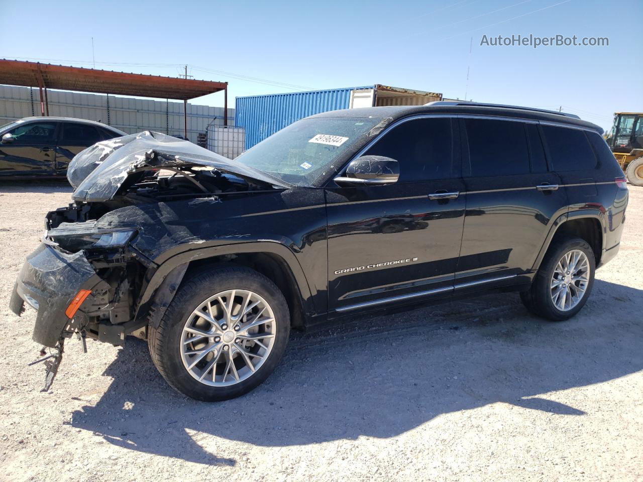 2021 Jeep Grand Cherokee L Summit Черный vin: 1C4RJKEG8M8108637