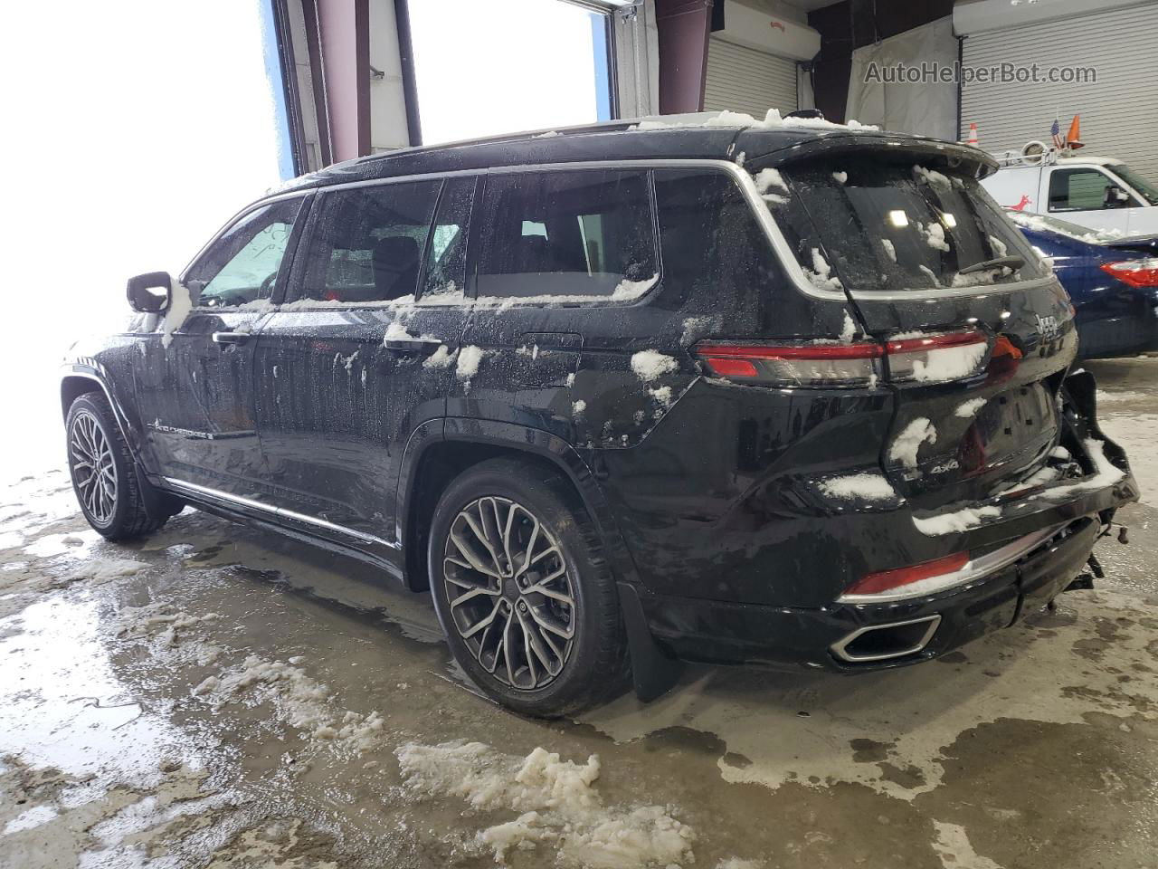 2021 Jeep Grand Cherokee L Summit Black vin: 1C4RJKEGXM8103357