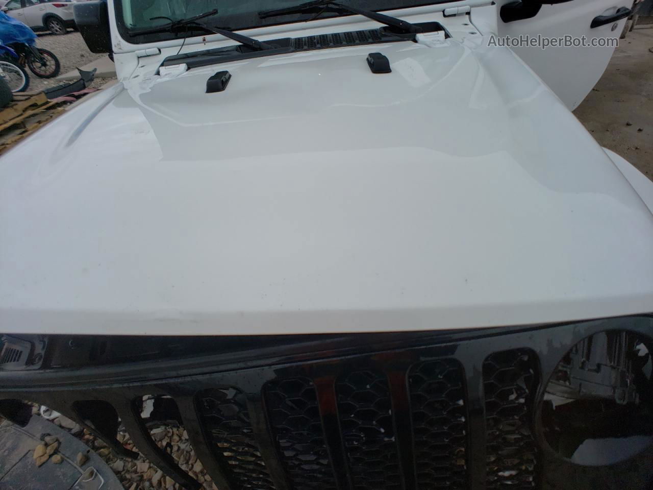 2022 Jeep Gladiator Sport White vin: 1C6HJTAG0NL108158