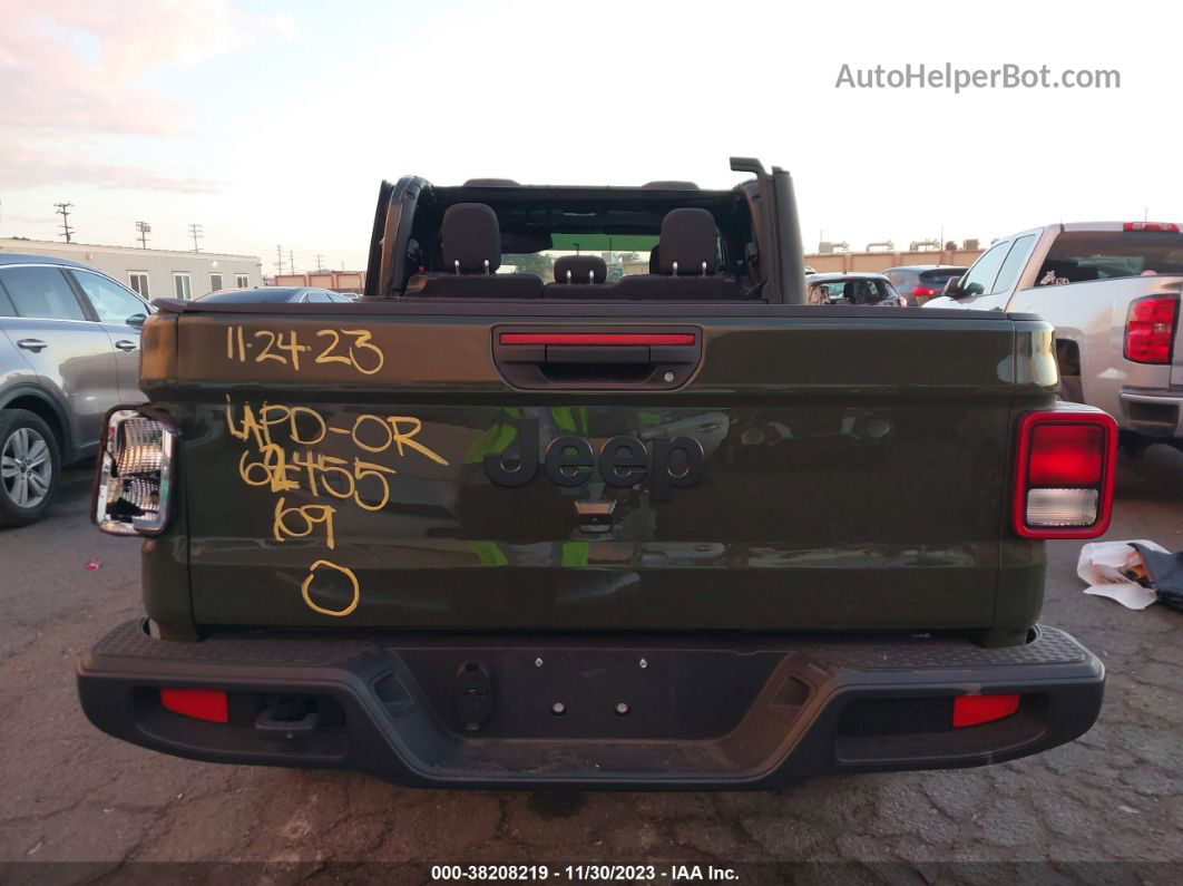 2022 Jeep Gladiator Sport 4x4 Green vin: 1C6HJTAG0NL125963