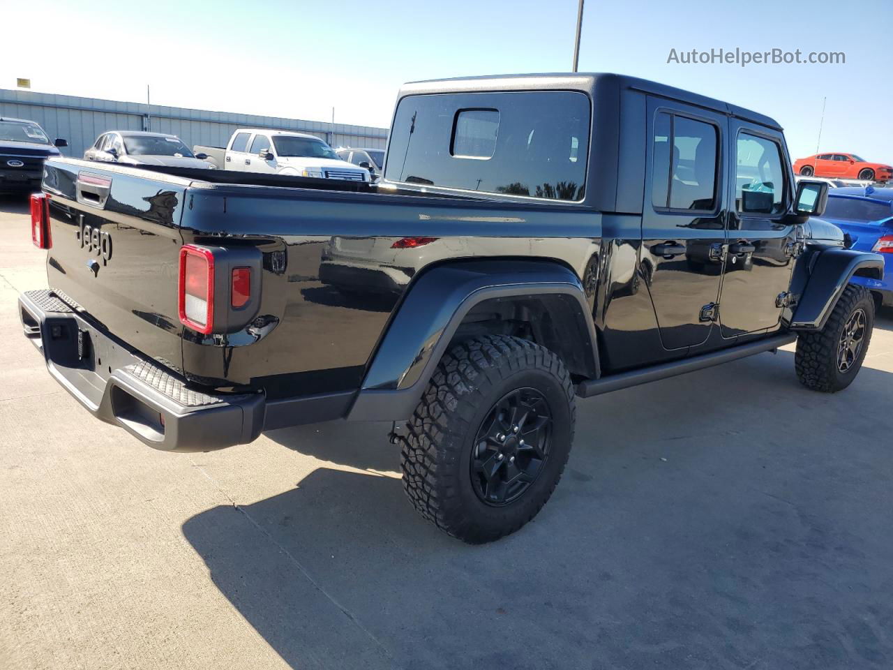 2022 Jeep Gladiator Sport Black vin: 1C6HJTAG0NL168750