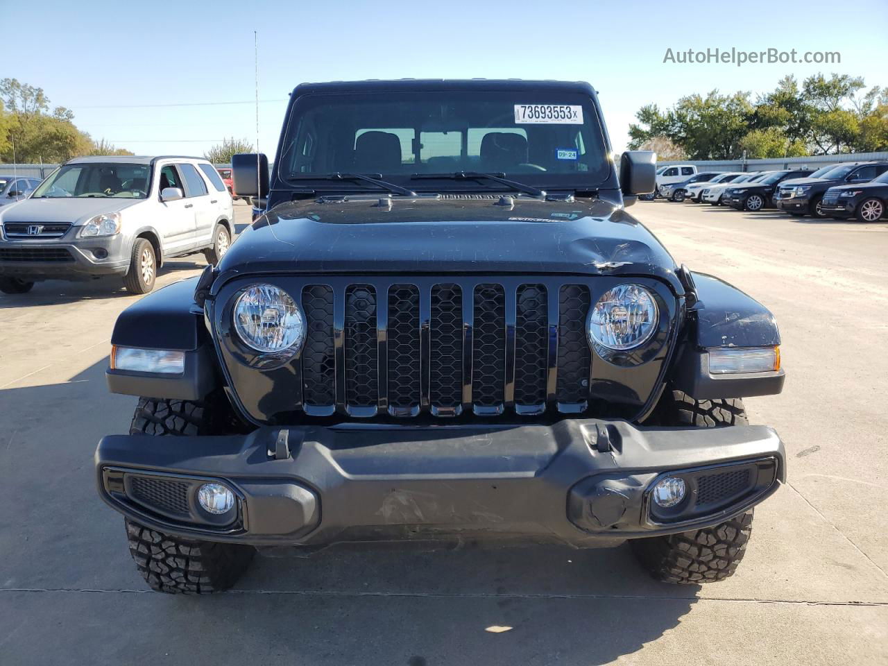 2022 Jeep Gladiator Sport Black vin: 1C6HJTAG0NL168750