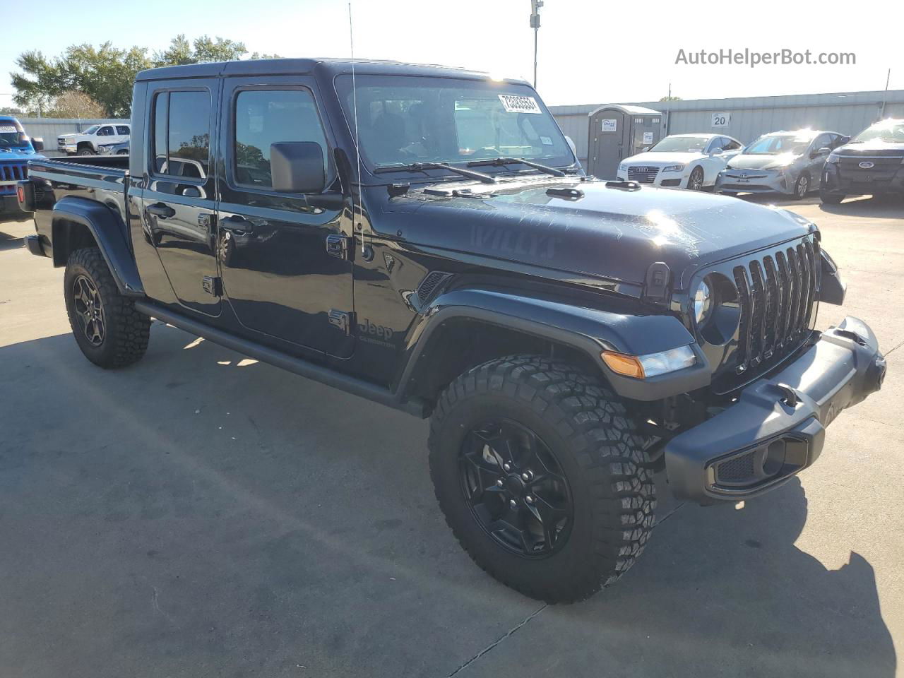 2022 Jeep Gladiator Sport Черный vin: 1C6HJTAG0NL168750