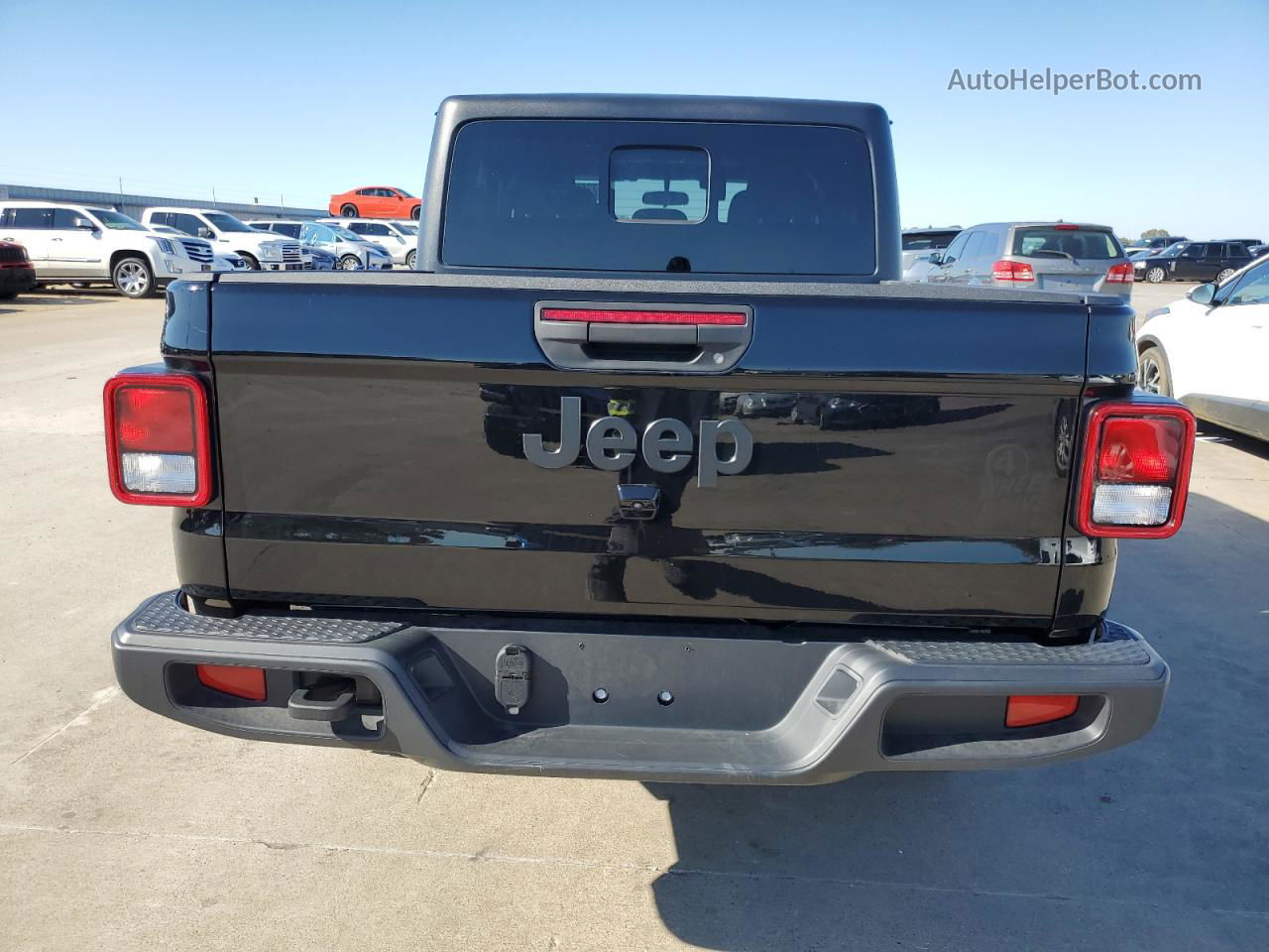 2022 Jeep Gladiator Sport Black vin: 1C6HJTAG0NL168750