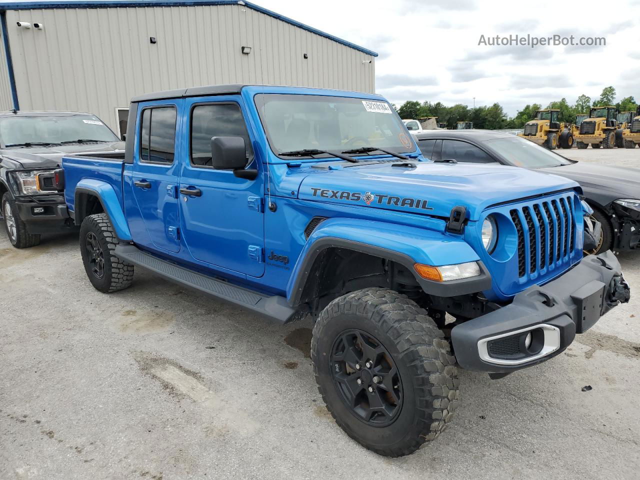 2022 Jeep Gladiator Sport Blue vin: 1C6HJTAG0NL177626