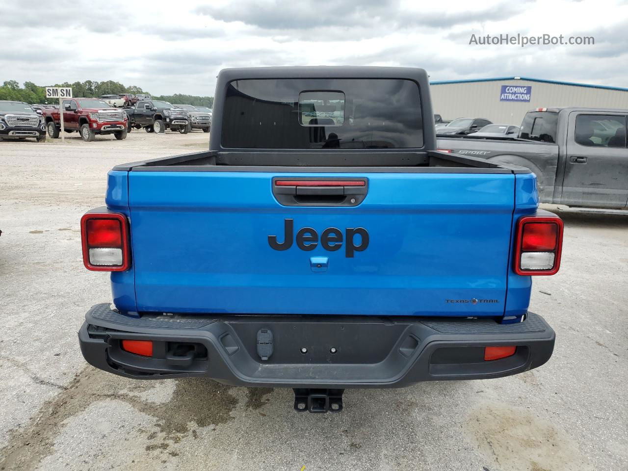 2022 Jeep Gladiator Sport Blue vin: 1C6HJTAG0NL177626