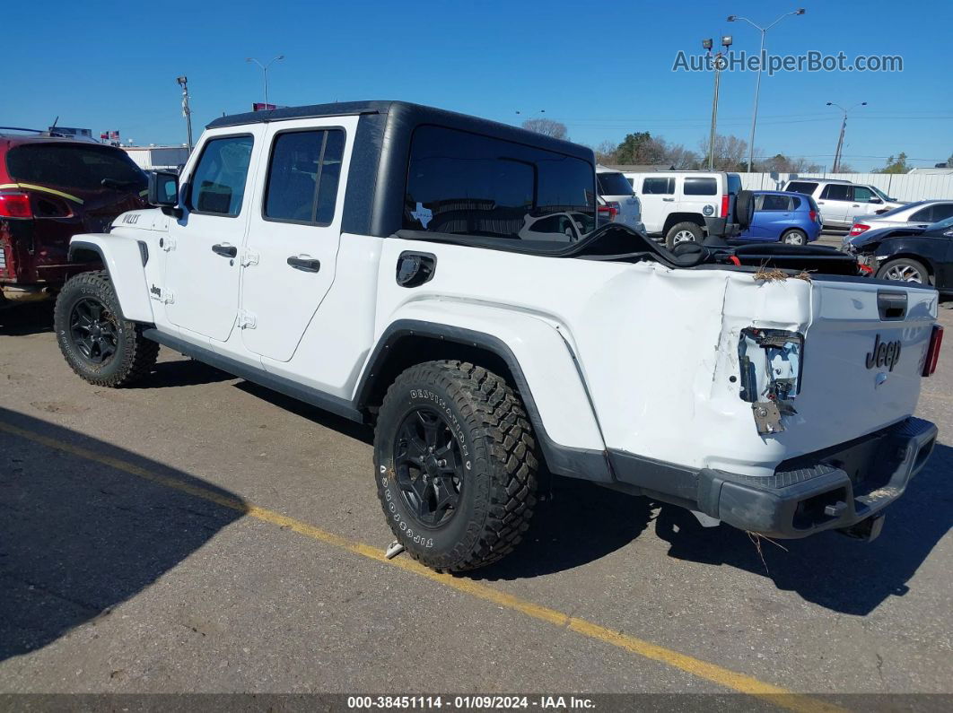 2022 Jeep Gladiator Willys 4x4 Белый vin: 1C6HJTAG1NL141590