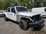 2022 Jeep Gladiator Sport White vin: 1C6HJTAG2NL124751