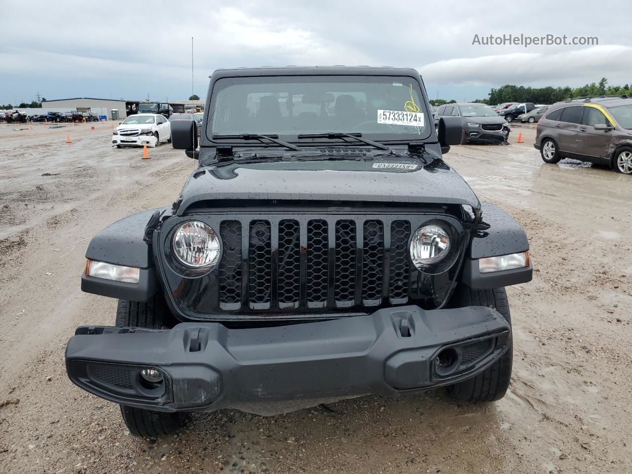 2022 Jeep Gladiator Sport Черный vin: 1C6HJTAG2NL126242