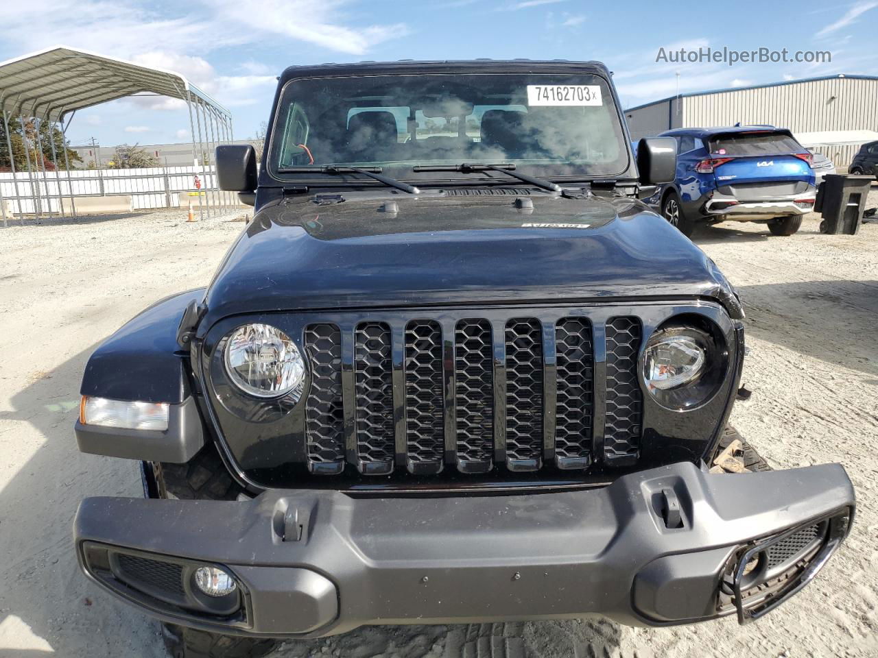 2022 Jeep Gladiator Sport Black vin: 1C6HJTAG3NL139212