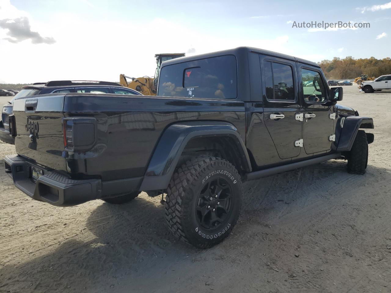 2022 Jeep Gladiator Sport Black vin: 1C6HJTAG3NL139212