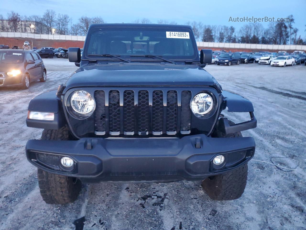 2022 Jeep Gladiator Sport Black vin: 1C6HJTAG3NL139212