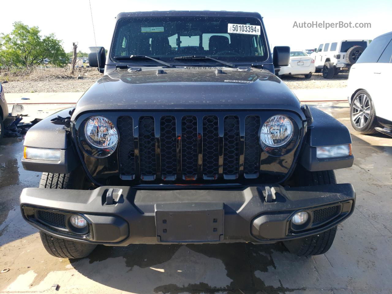 2022 Jeep Gladiator Sport Серый vin: 1C6HJTAG3NL140165