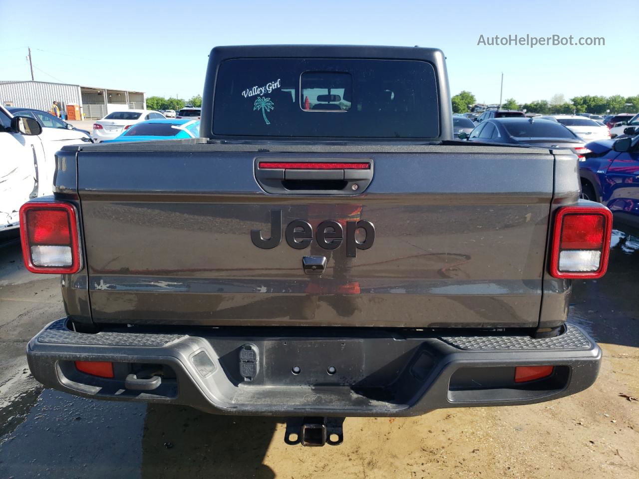 2022 Jeep Gladiator Sport Gray vin: 1C6HJTAG3NL140165