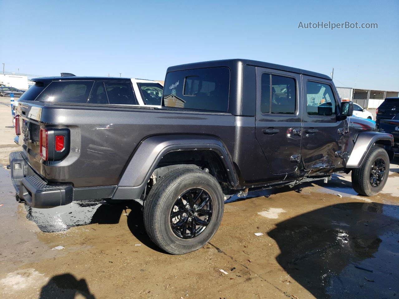 2022 Jeep Gladiator Sport Серый vin: 1C6HJTAG3NL140165