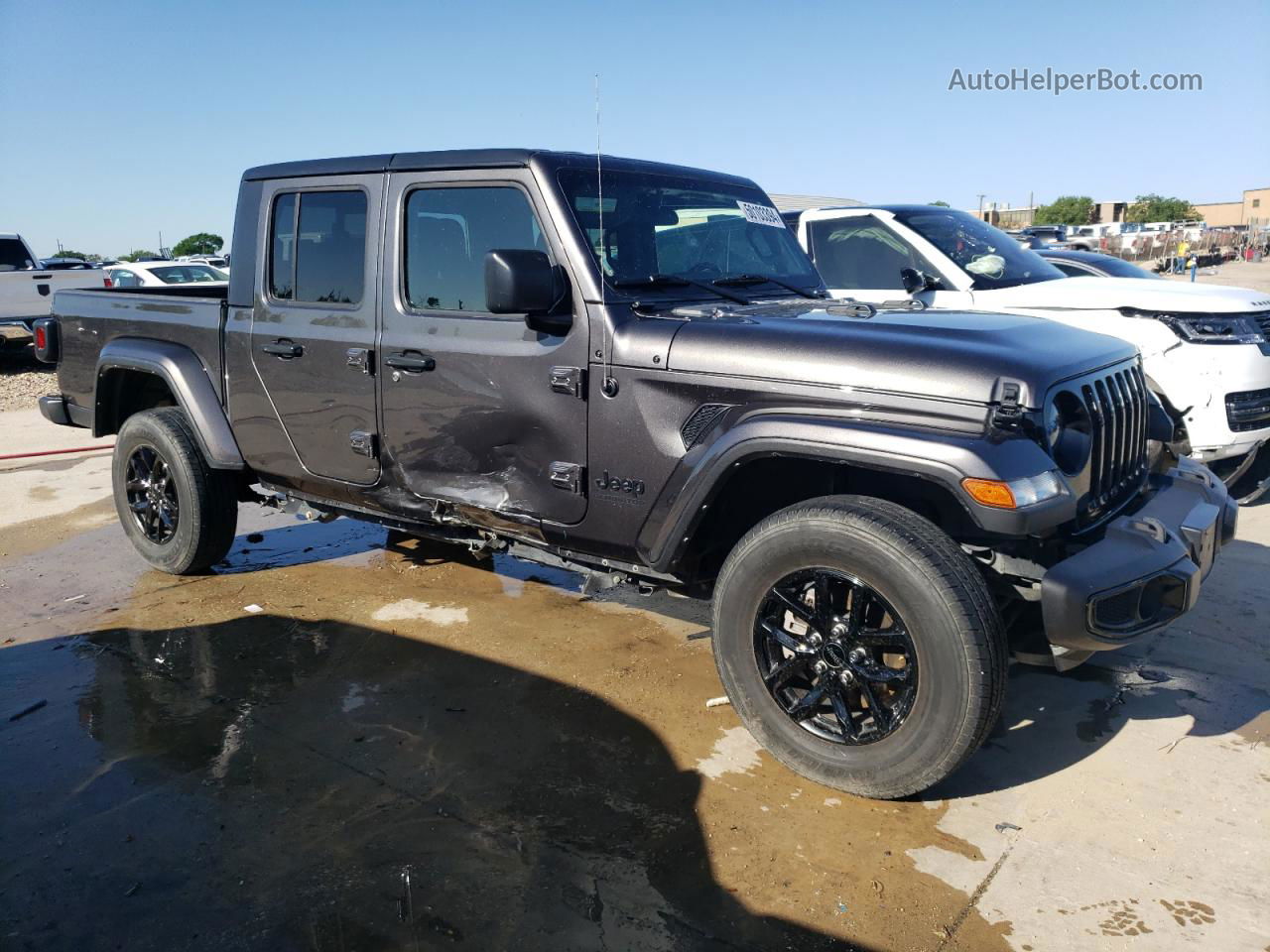 2022 Jeep Gladiator Sport Gray vin: 1C6HJTAG3NL140165