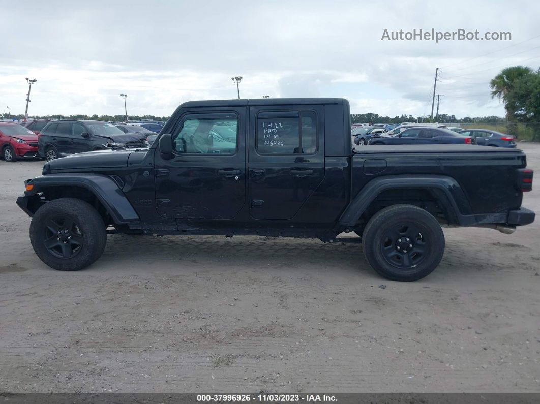 2022 Jeep Gladiator Sport S 4x4 Black vin: 1C6HJTAG4NL106719