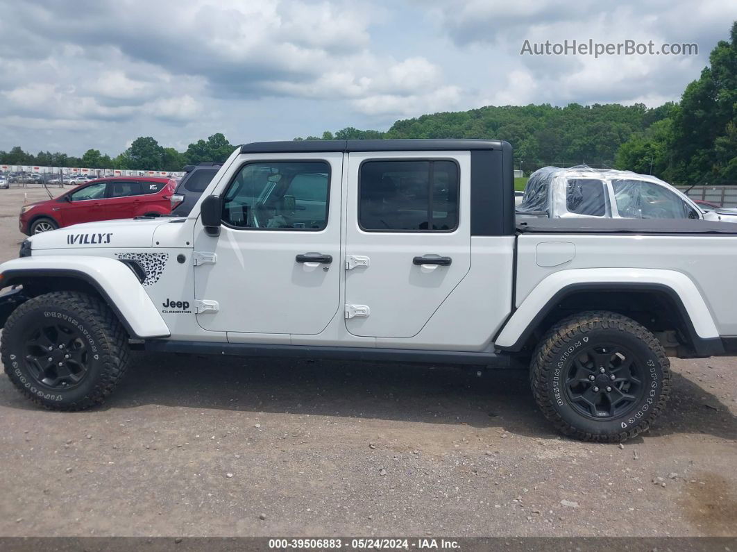 2022 Jeep Gladiator Sport White vin: 1C6HJTAG4NL122340