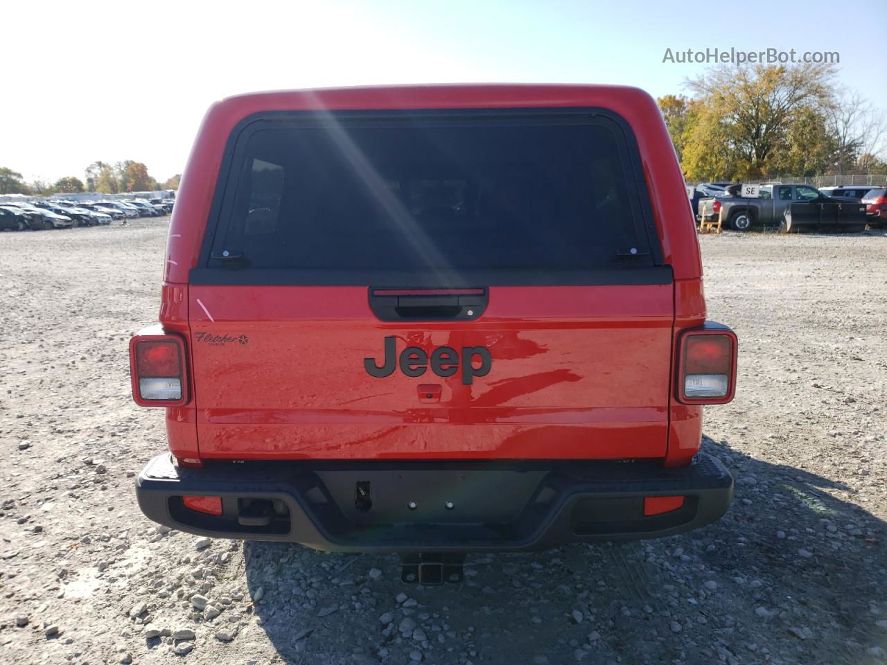 2022 Jeep Gladiator Sport Red vin: 1C6HJTAG4NL157184