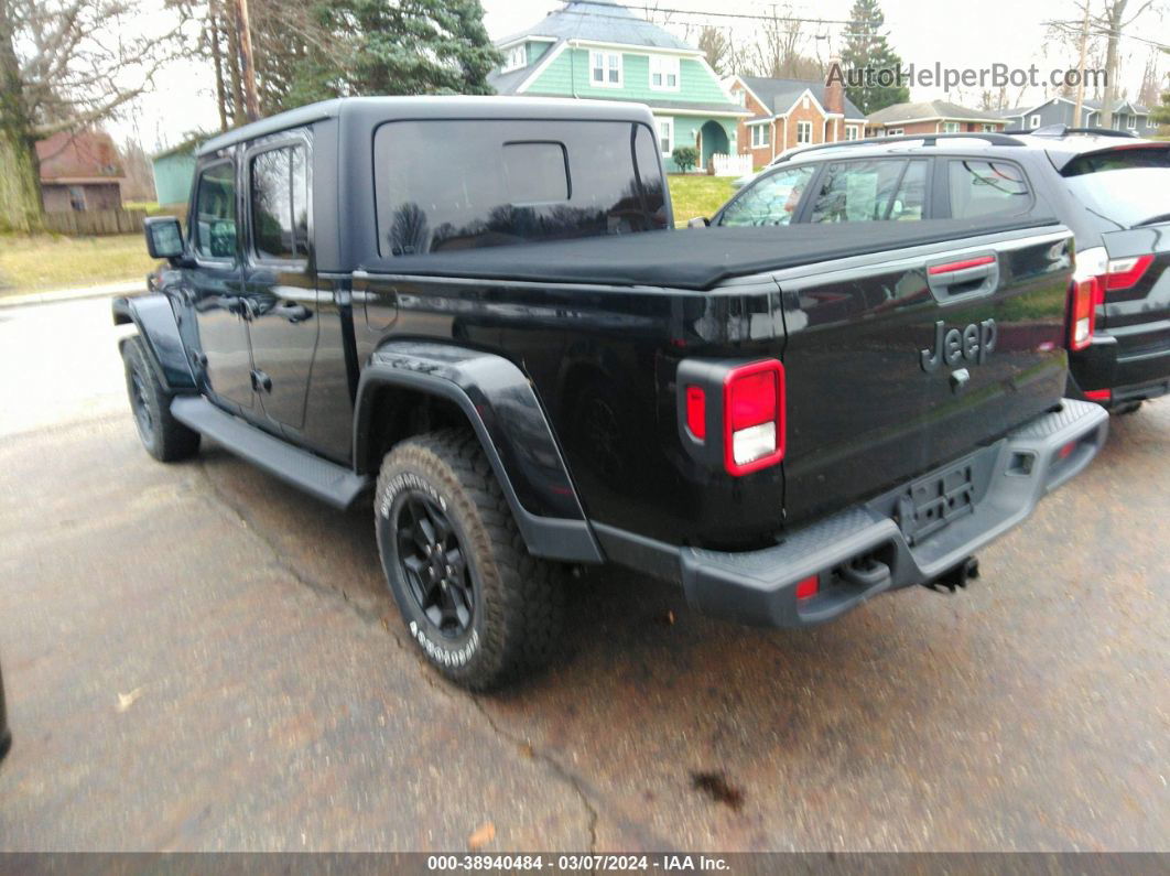 2022 Jeep Gladiator Texas Trail 4x4 Black vin: 1C6HJTAG5NL107085