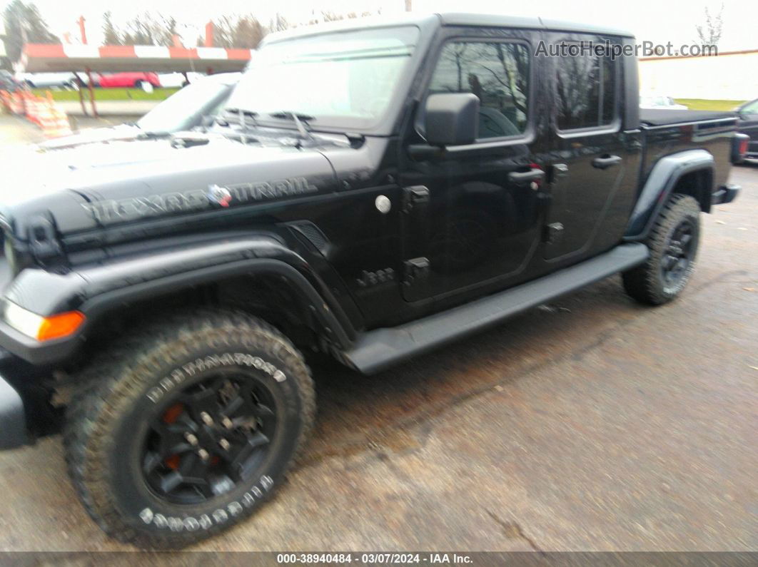 2022 Jeep Gladiator Texas Trail 4x4 Black vin: 1C6HJTAG5NL107085