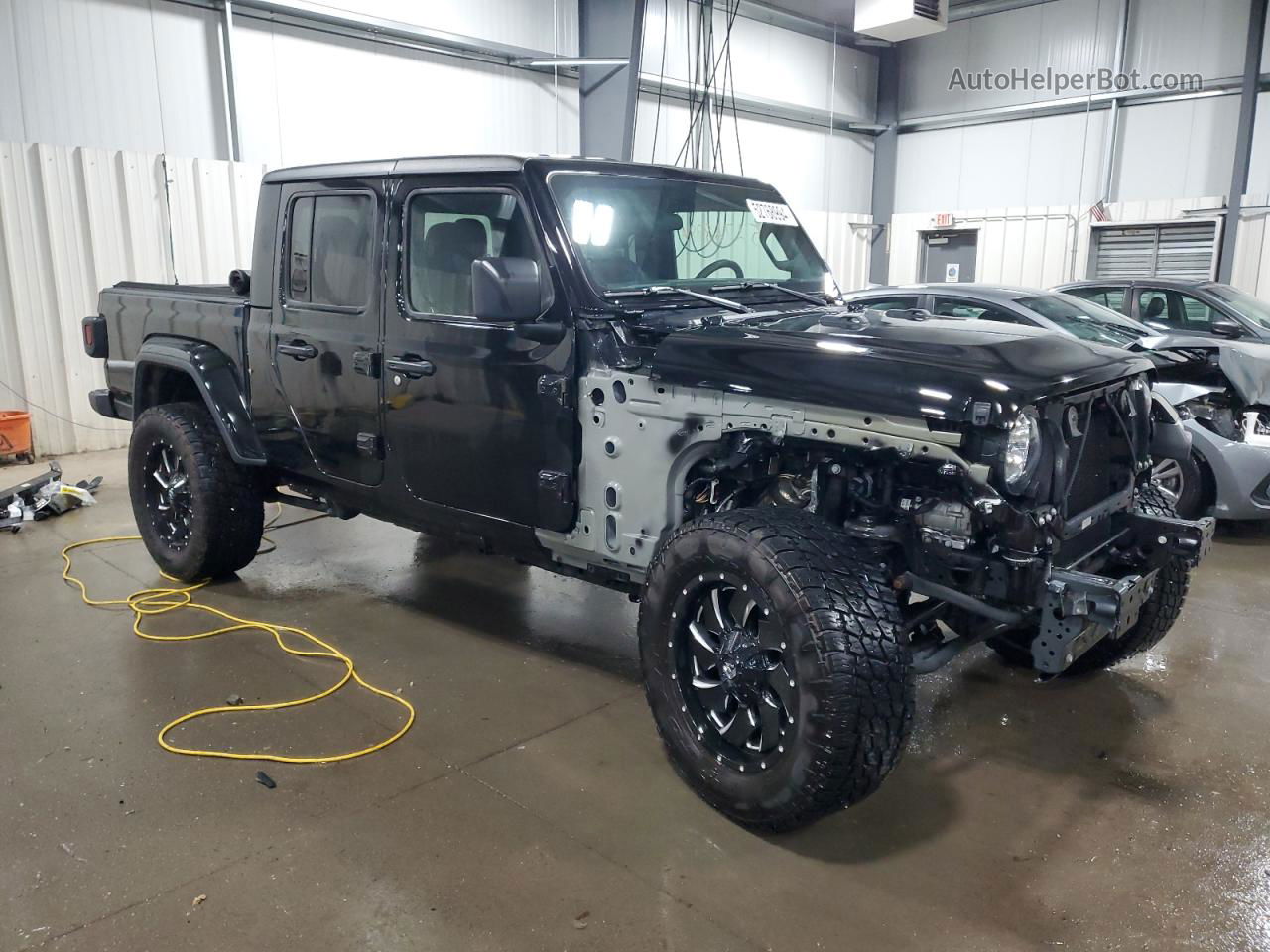 2022 Jeep Gladiator Sport Black vin: 1C6HJTAG5NL125053