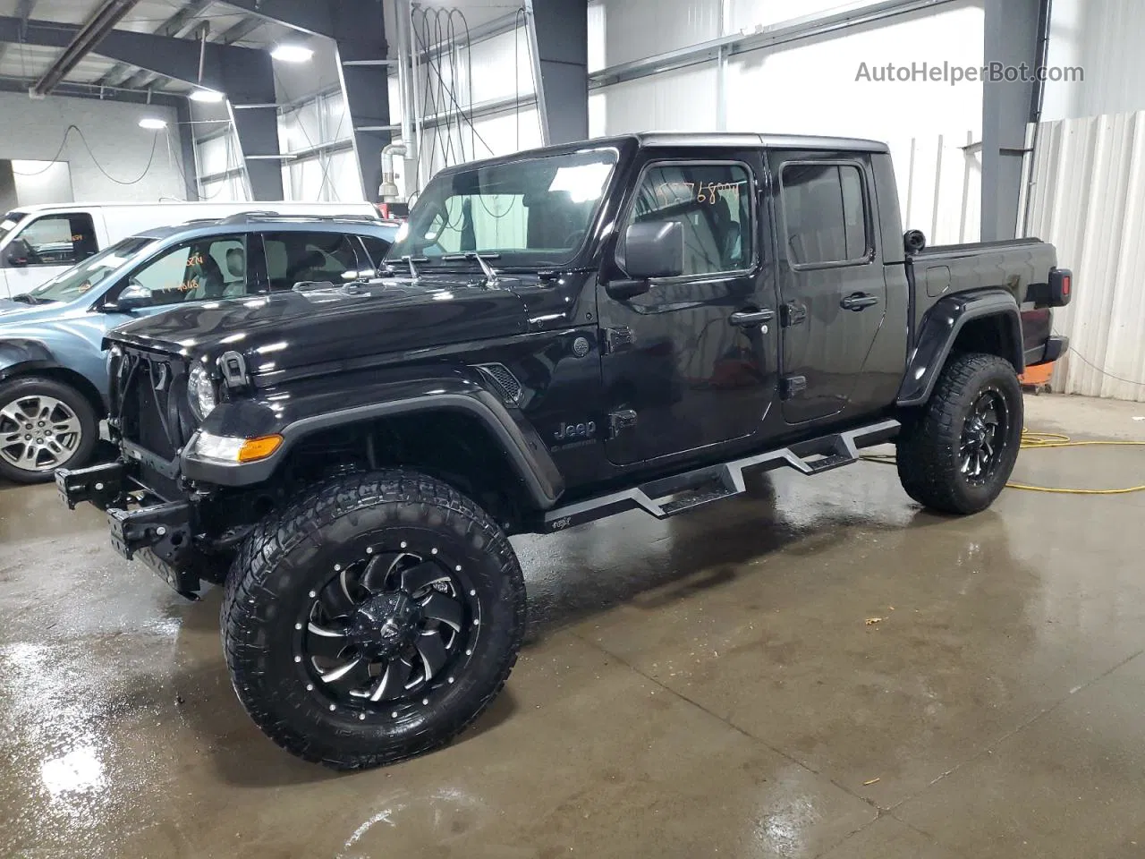 2022 Jeep Gladiator Sport Black vin: 1C6HJTAG5NL125053