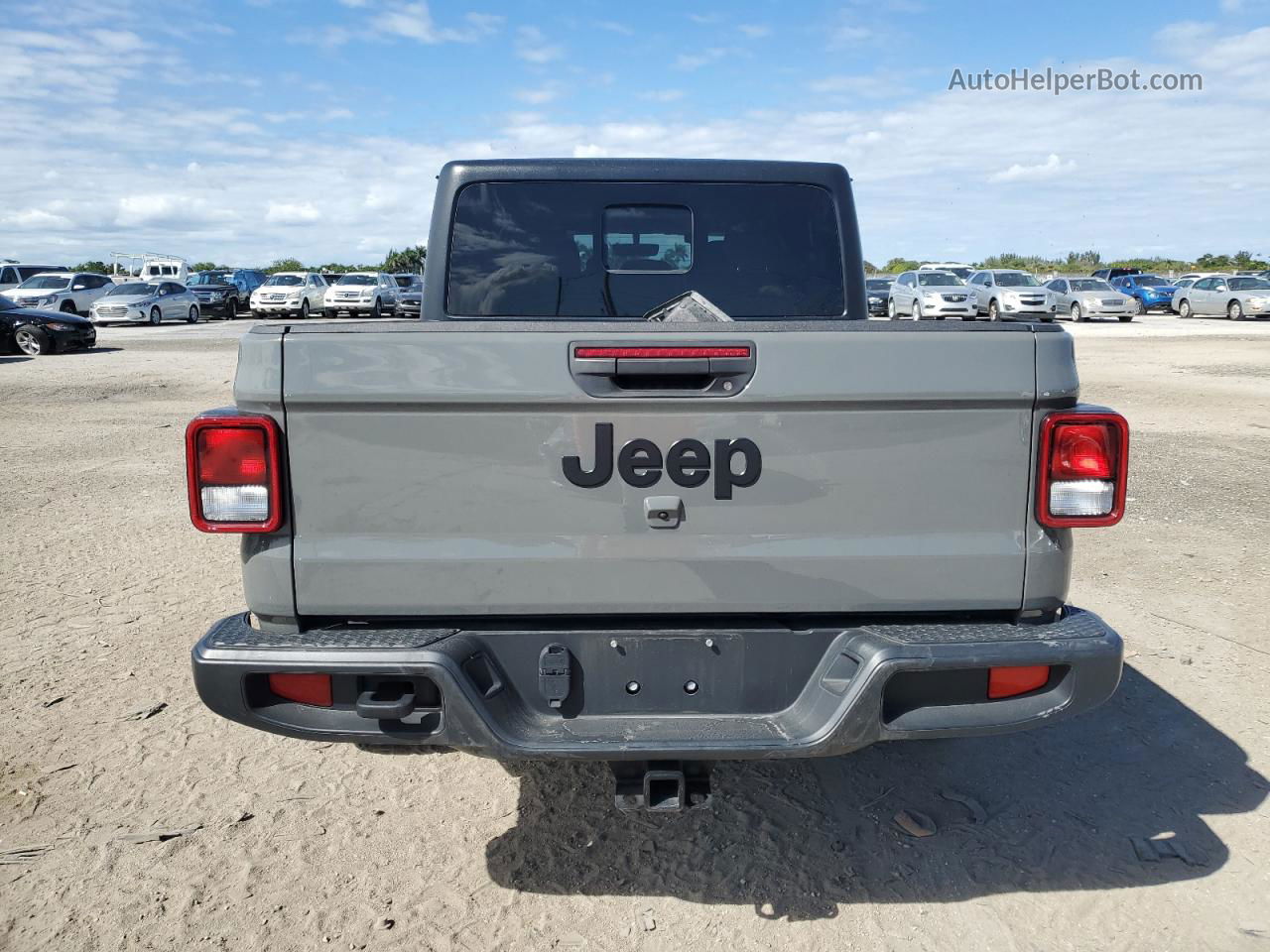 2022 Jeep Gladiator Sport Gray vin: 1C6HJTAG6NL101795