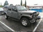 2022 Jeep Gladiator Sport S 4x4 Gray vin: 1C6HJTAG6NL102851