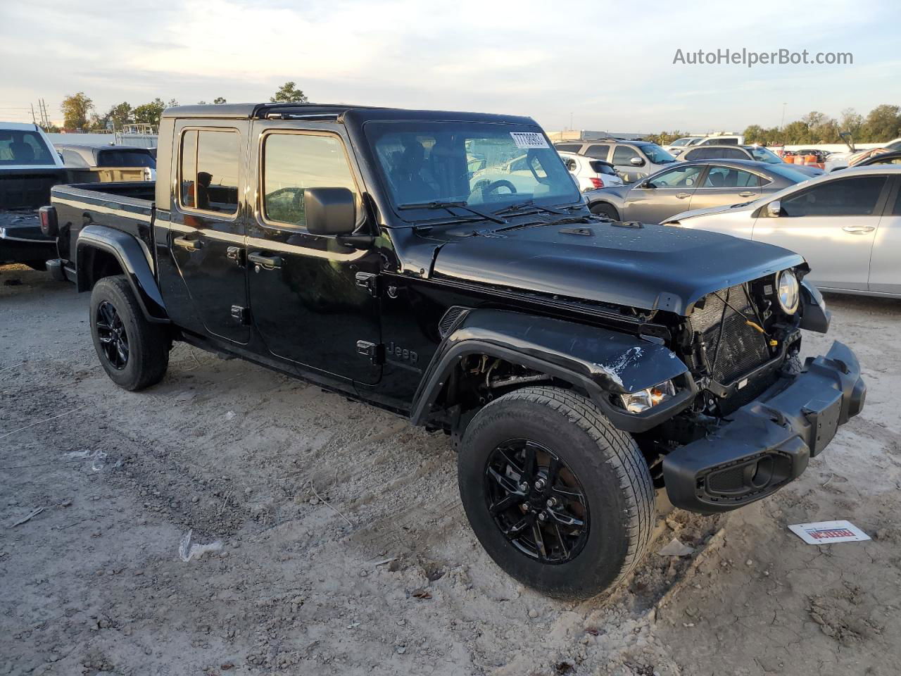 2022 Jeep Gladiator Sport Black vin: 1C6HJTAG6NL158787