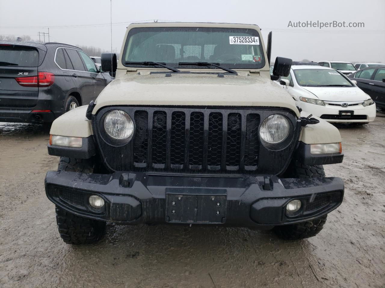 2022 Jeep Gladiator Sport Tan vin: 1C6HJTAG6NL173192