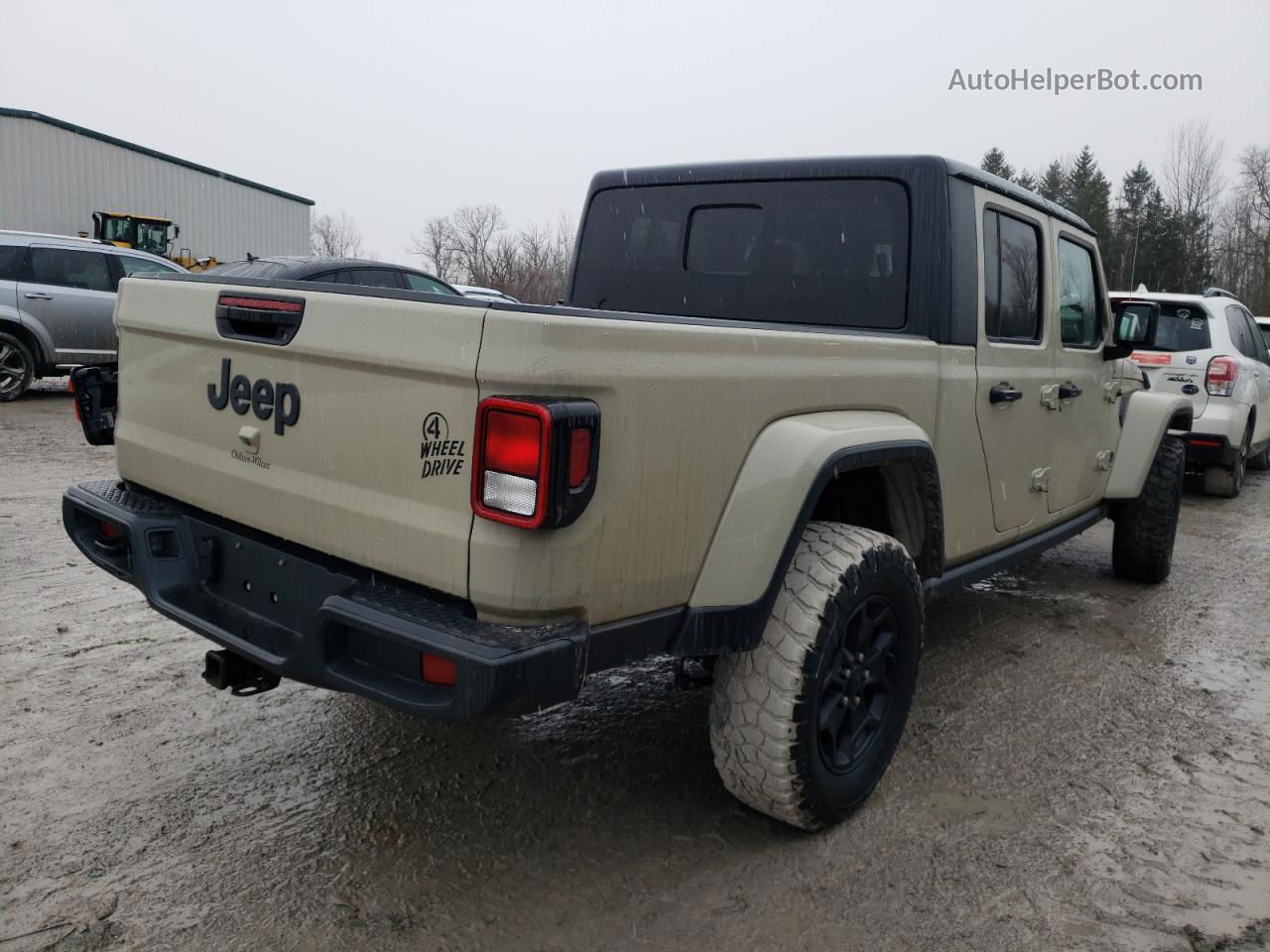 2022 Jeep Gladiator Sport Tan vin: 1C6HJTAG6NL173192