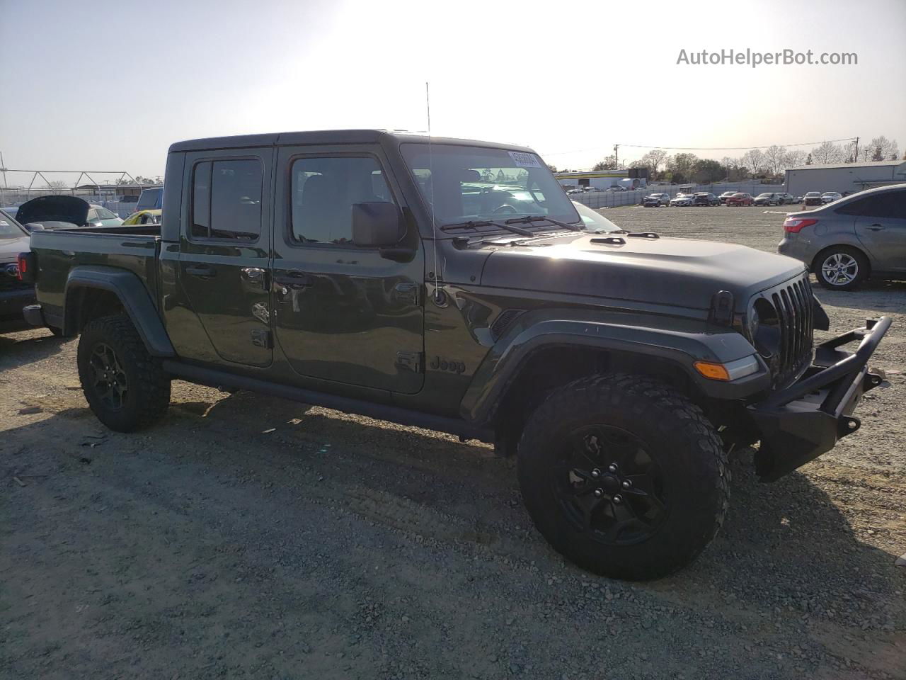 2022 Jeep Gladiator Sport Green vin: 1C6HJTAG6NL177968