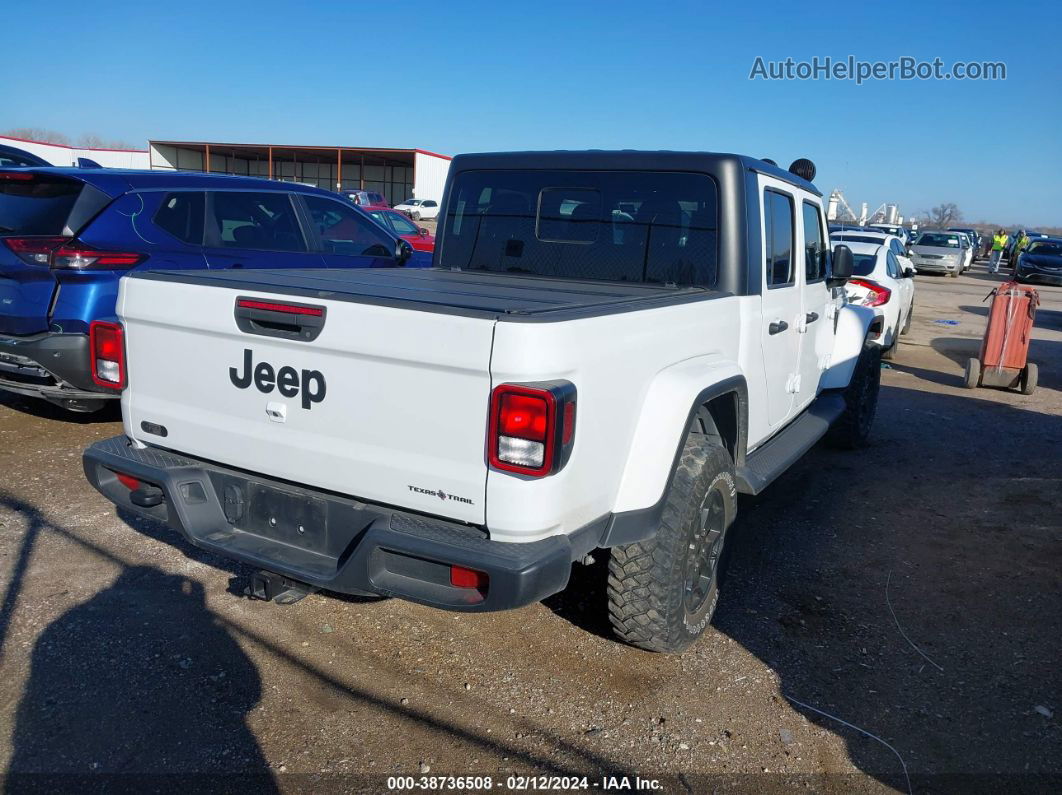 2022 Jeep Gladiator Texas Trail 4x4 Белый vin: 1C6HJTAG7NL130271