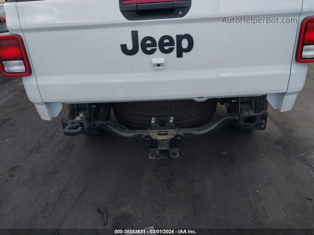 2022 Jeep Gladiator Sport S 4x4 White vin: 1C6HJTAG7NL132019