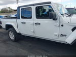 2022 Jeep Gladiator Sport S 4x4 White vin: 1C6HJTAG7NL132019