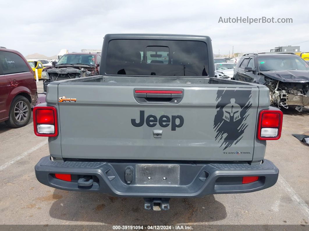 2022 Jeep Gladiator Texas Trail 4x4 Gray vin: 1C6HJTAG7NL149340