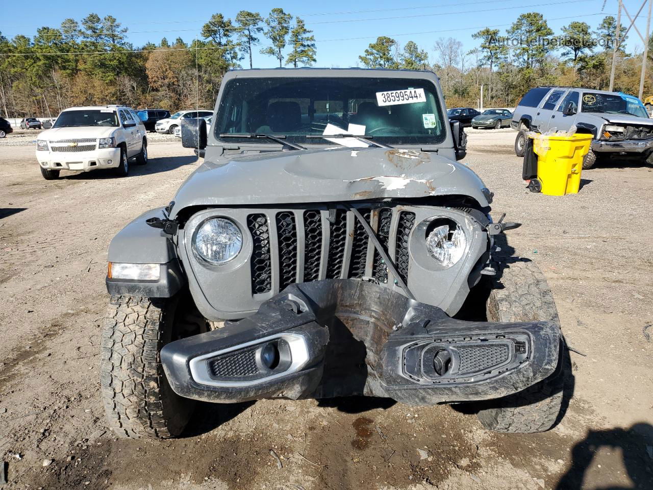 2022 Jeep Gladiator Sport Charcoal vin: 1C6HJTAG7NL163514