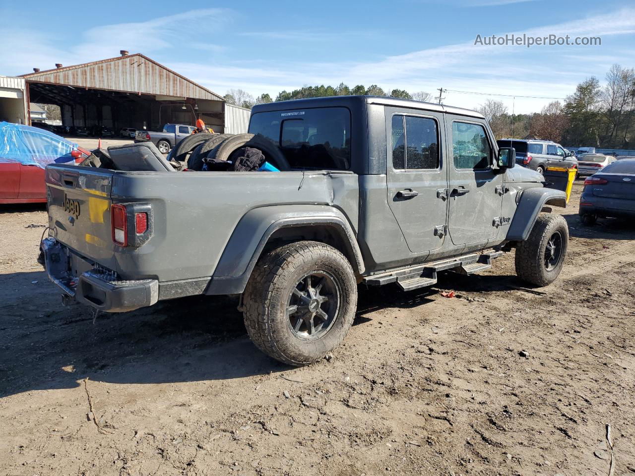 2022 Jeep Gladiator Sport Charcoal vin: 1C6HJTAG7NL163514