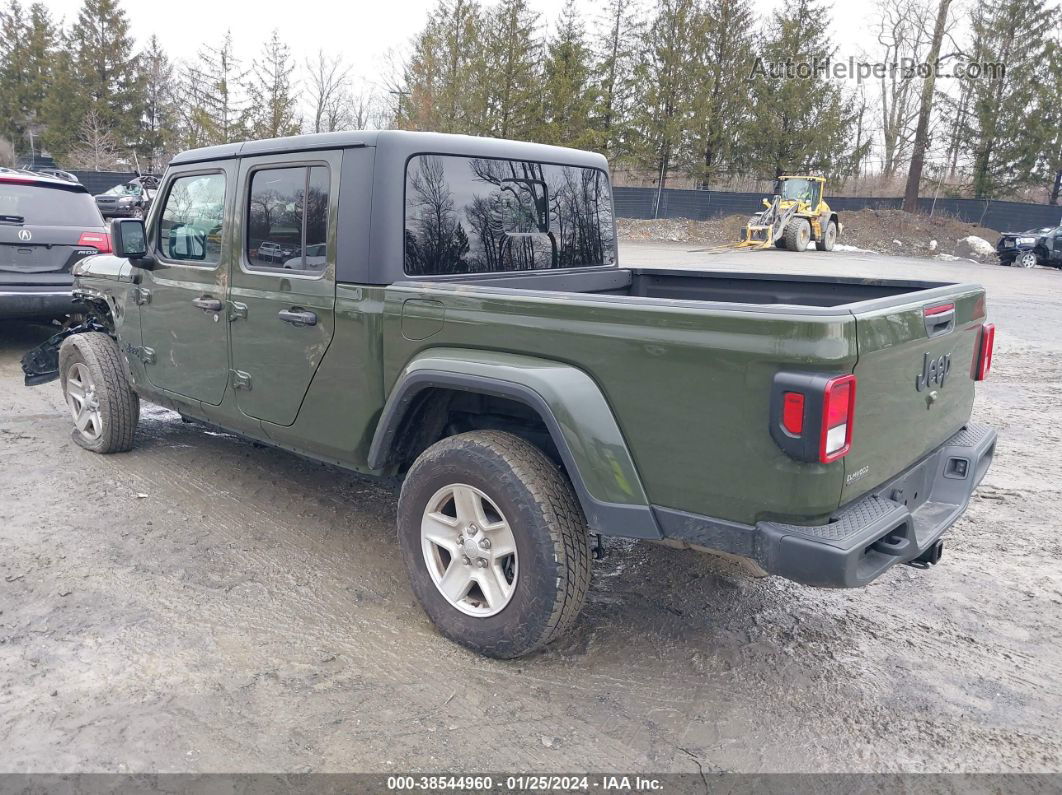 2022 Jeep Gladiator Sport S 4x4 Green vin: 1C6HJTAG7NL169703